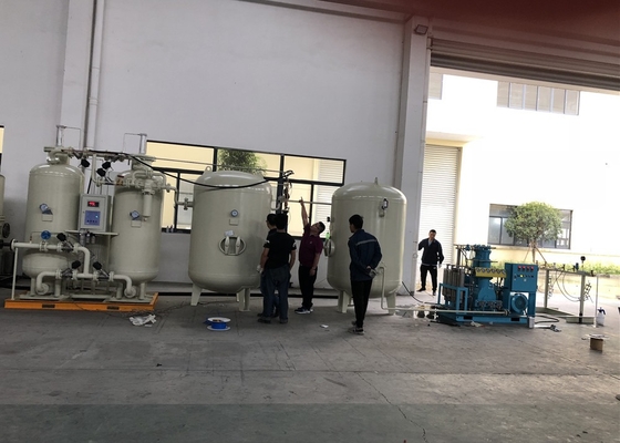 Generatore di azoto e ossigeno PSA 1500nm3/H Impianto di generazione di azoto regolabile