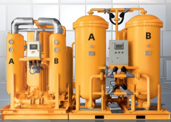 8 bar generatore di azoto integrato raffreddamento dell'aria 1 bar gas mobile
