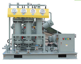 Aria di raffreddamento 380v N2 Booster Compressore, Compressore a vite raffreddato ad aria a azoto