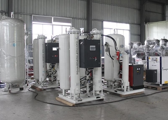 94% PSA Generatore di ossigeno Skid montato 50nm3/H Precommissioned