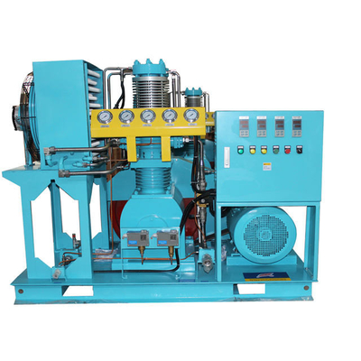 Compressore booster gas di carbone alta pressione, 7 bar, compressore a vite lubrificato
